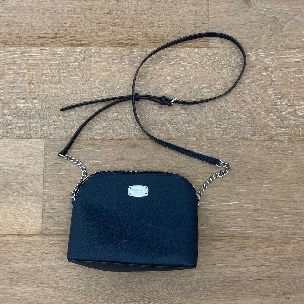 NWT Michael Kors Dome Crossbody Bag Navy